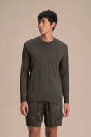 Comfy Long Sleeve Tee - Obsidian Grey