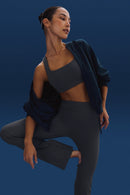 Square Melt Ballerina Pants - Iron Blue