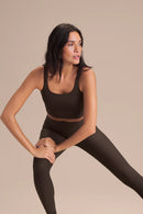 Hydefit Adaptiv Leggings - Cocoa Brown