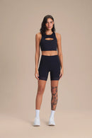 Grid ByNature Bermuda Shorts - Black