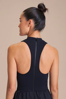 Mesh Nylon Net Jumpsuit - Black