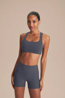 Square Melt Top - Iron Blue