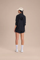 Nylon Racer Jacket - Black