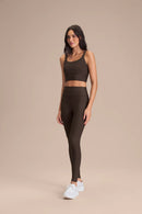 Hydefit Adaptiv Leggings - Cocoa Brown